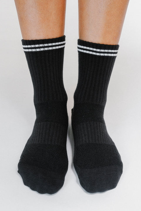 Rock On Knit Ankle Sock by Loindaflow