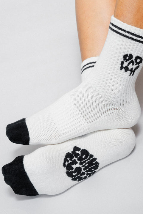 Spooky Knit Ankle Sock by Loindaflow